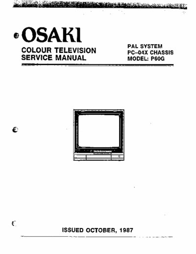 Goldstar  SM goldstar, osaki  pc-04x model p60g